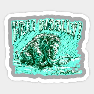 Free Woolly Mammoth Sticker